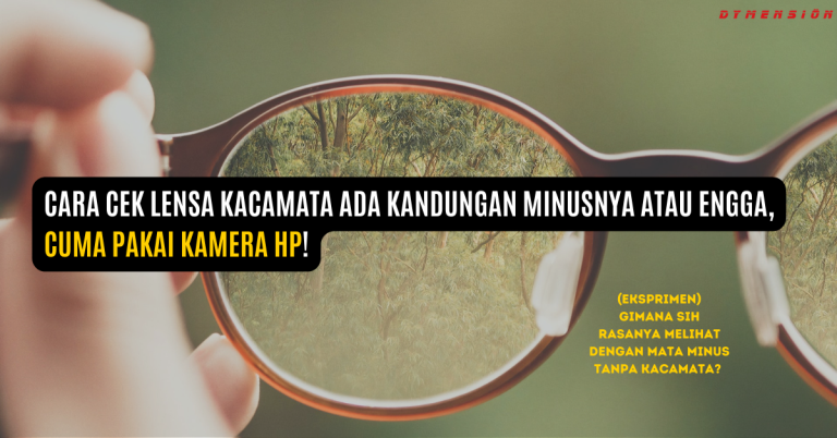 cara memeriksa lensa kacamata normal atau minus